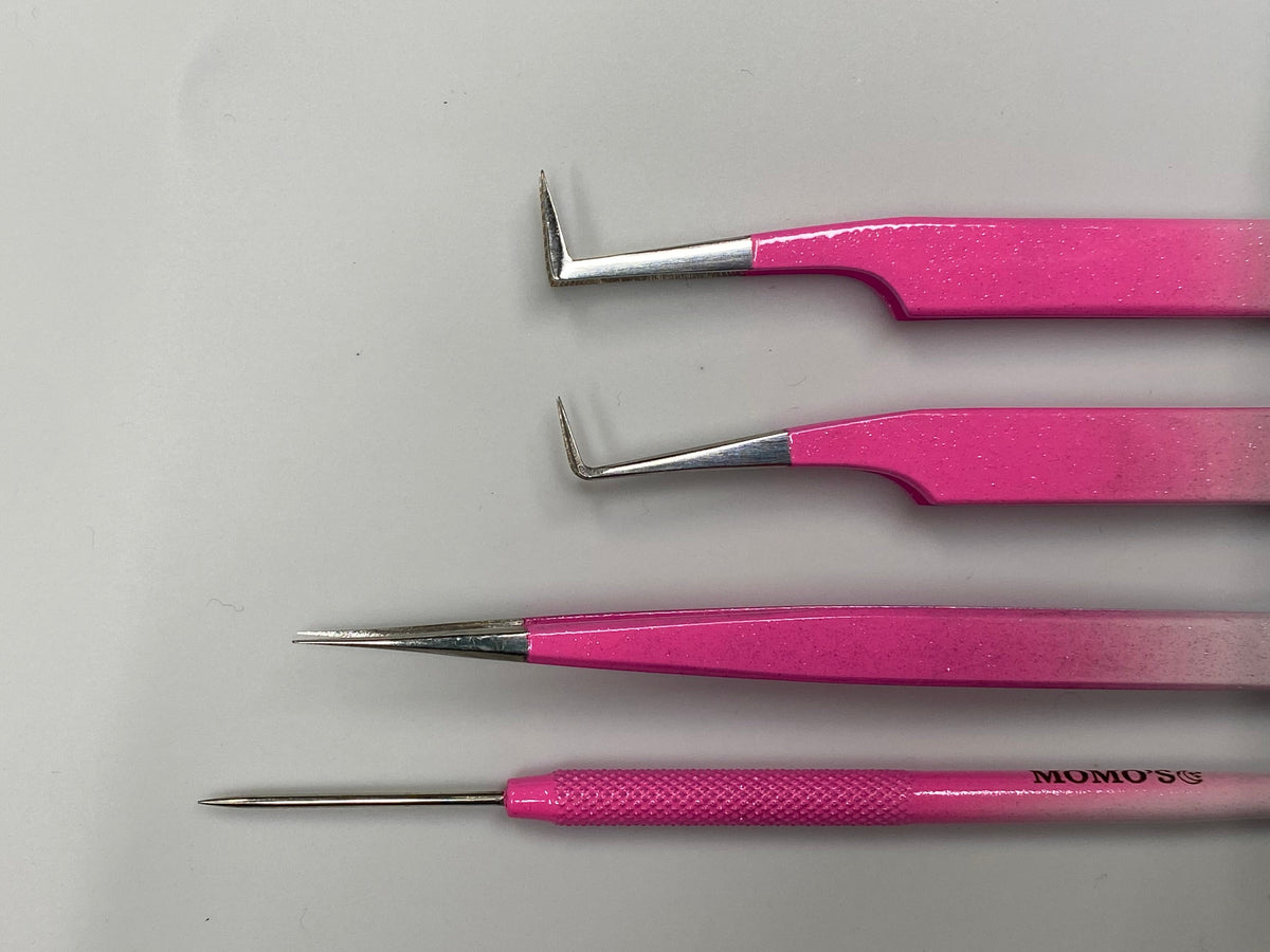 Colección de pinzas de invierno rosa 💗