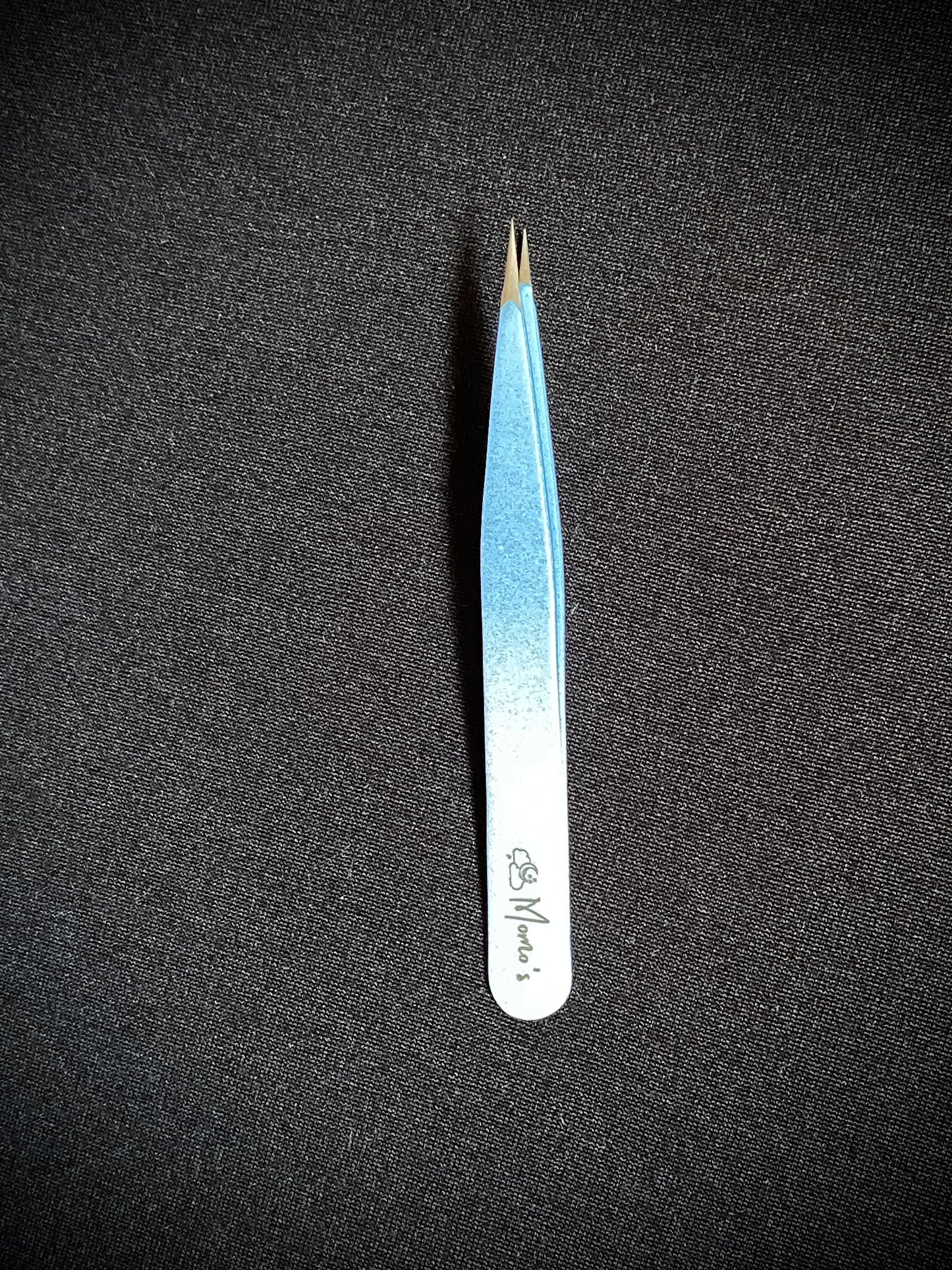 Frosted Eyebrow Tweezer - Pointed Tip