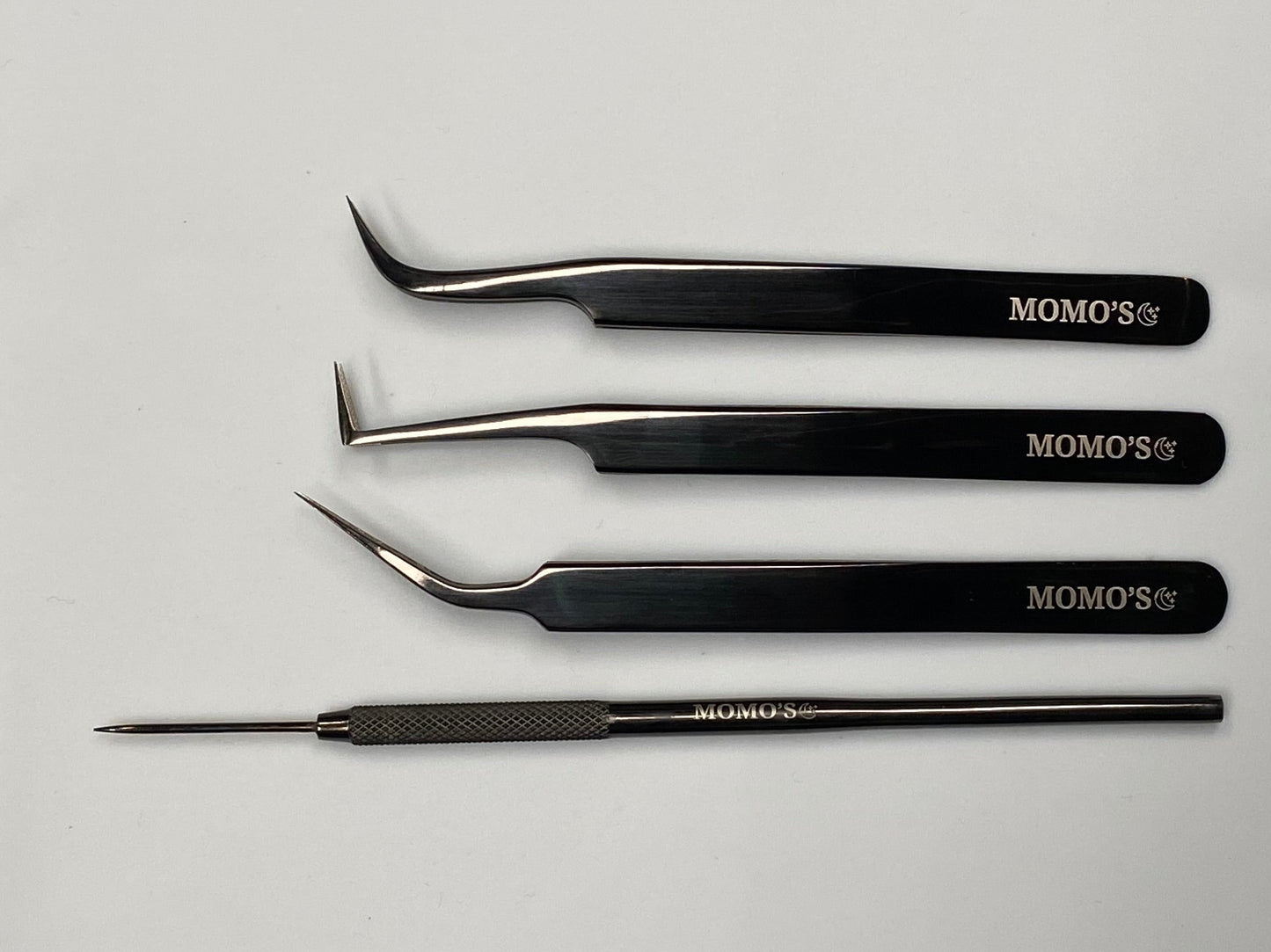 Jet Black Tweezer Collection 🖤