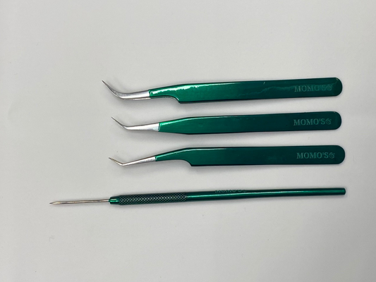 Deep Green Tweezer Collection 🌲